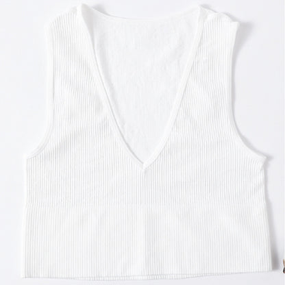 Sexy Off-shoulder Crop Top For Women White