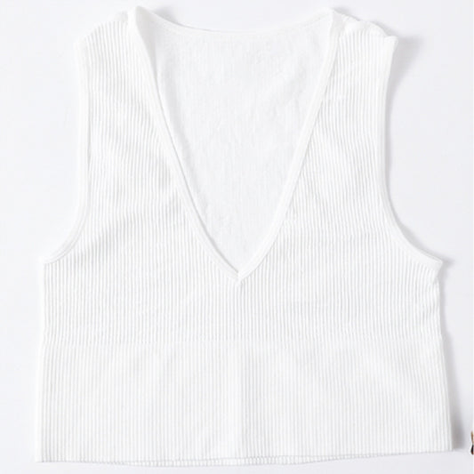 Sexy Off-shoulder Crop Top For Women White