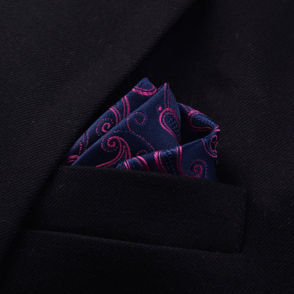 Men's Formal Dress Accessories Business Casual Printing Pocket Square FG26