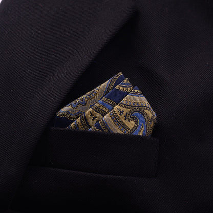Men's Formal Dress Accessories Business Casual Printing Pocket Square FG07