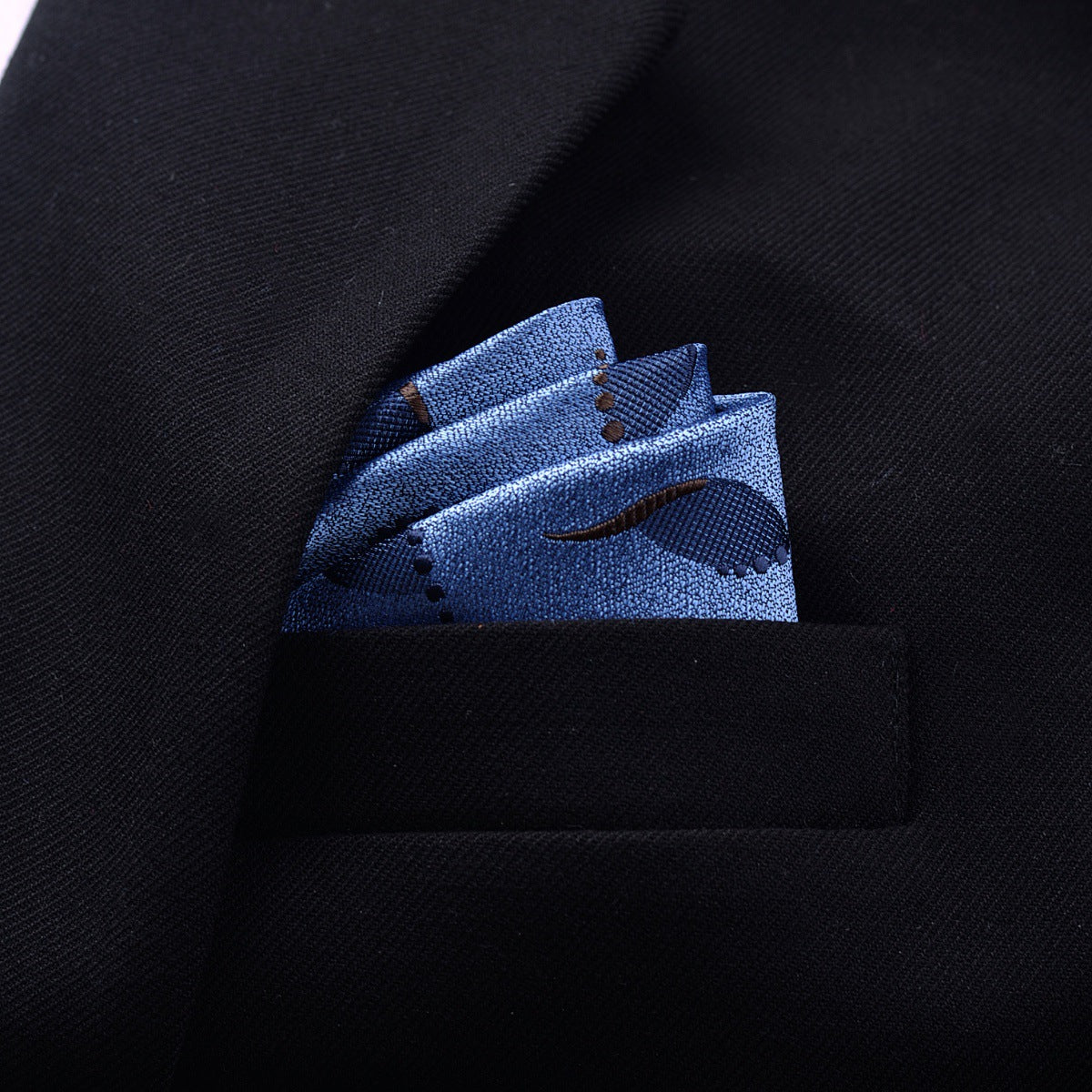 Men's Formal Dress Accessories Business Casual Printing Pocket Square FG04