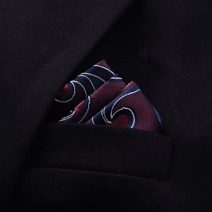 Men's Formal Dress Accessories Business Casual Printing Pocket Square FG43