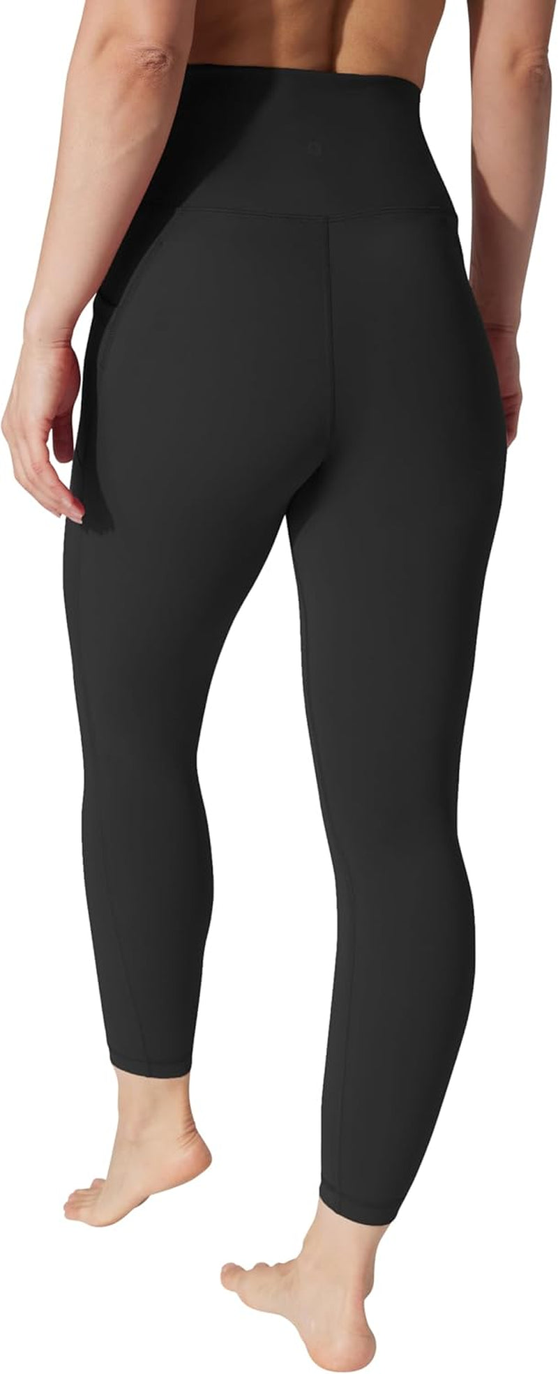 Squat Proof Elastic Free Super High Waisted Tummy Control Ankle Leggings with Pockets