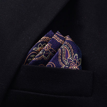 Men's Formal Dress Accessories Business Casual Printing Pocket Square FG39
