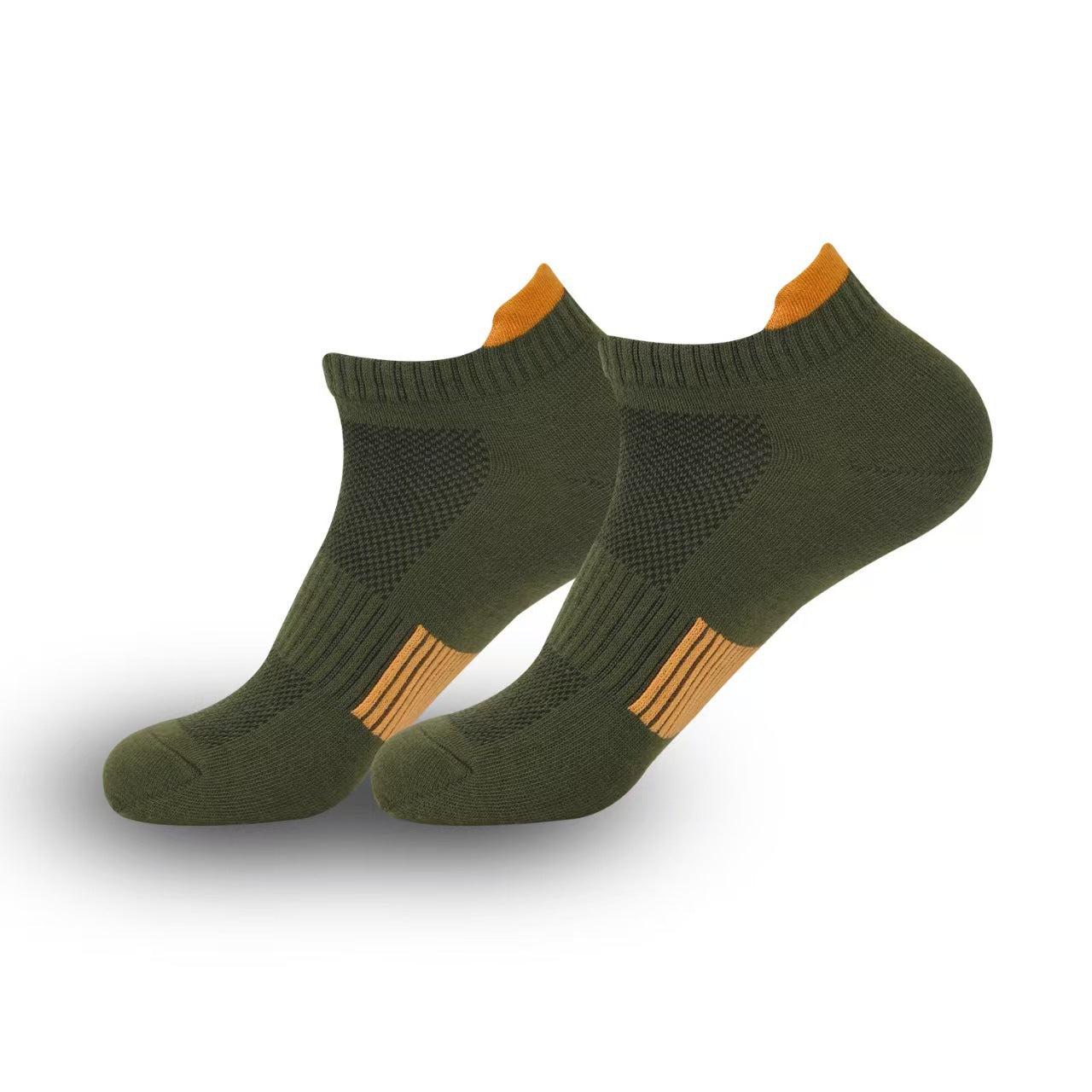 Stretch Socks Outdoor Fitness Running Army Green
