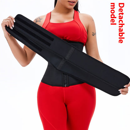 Strong Pressure Corset Sports Violently Sweat Belly Band Removable