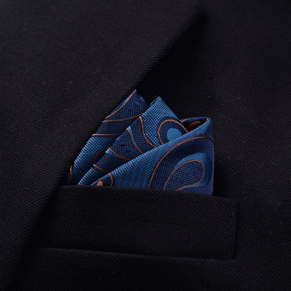 Men's Formal Dress Accessories Business Casual Printing Pocket Square FG27