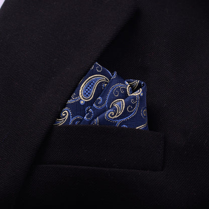 Men's Formal Dress Accessories Business Casual Printing Pocket Square FG17