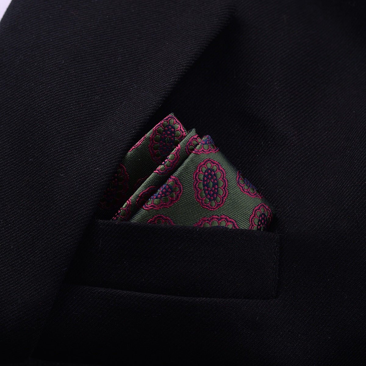Men's Formal Dress Accessories Business Casual Printing Pocket Square FG21