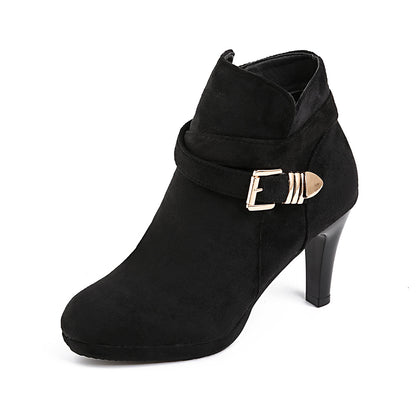 Stiletto Women's Plus Size Women's Boots Black