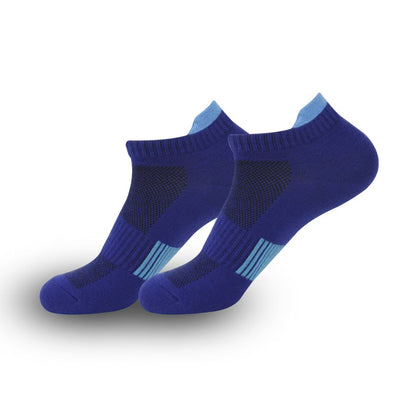 Stretch Socks Outdoor Fitness Running Navy Blue