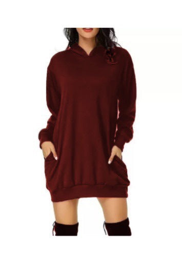 Ladies Gradient Digital Print Hooded Sweatshirt CD2024011WWQ