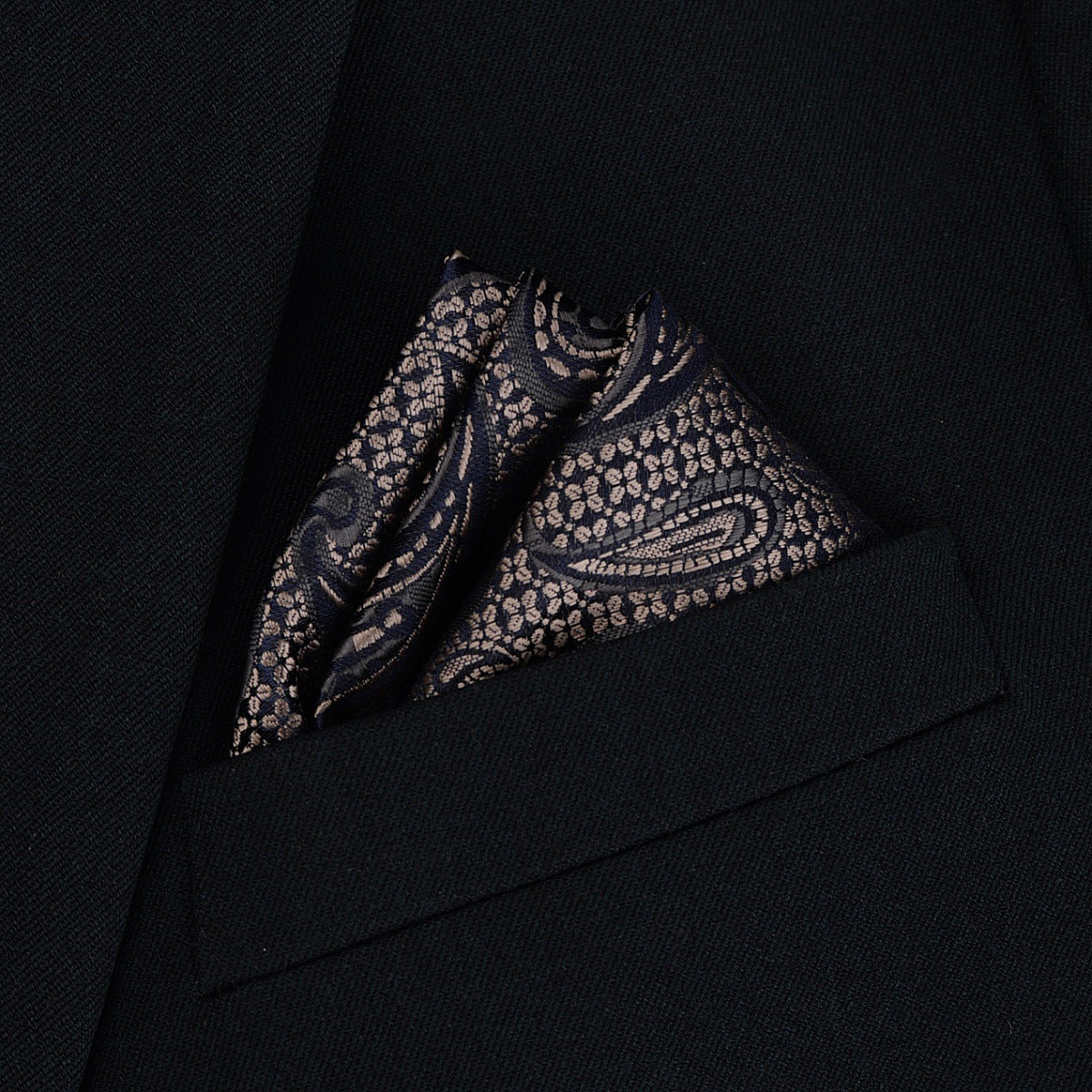 Men's Formal Dress Accessories Business Casual Printing Pocket Square FG02