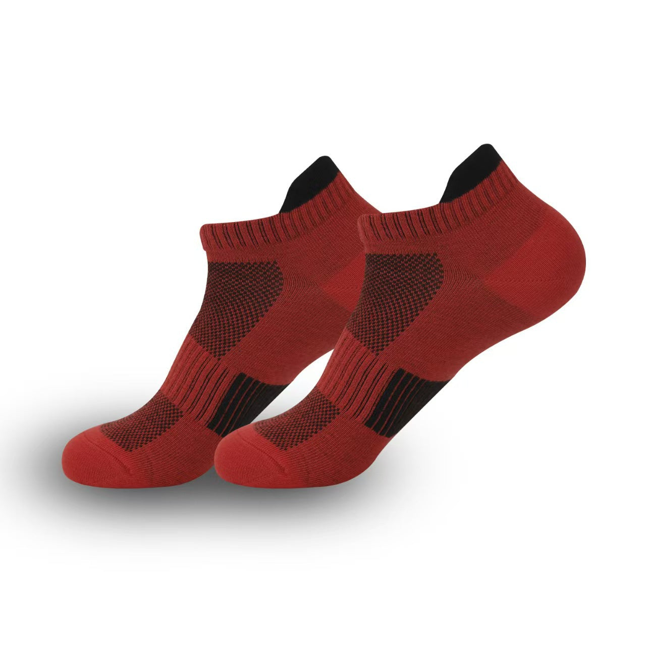 Stretch Socks Outdoor Fitness Running Red