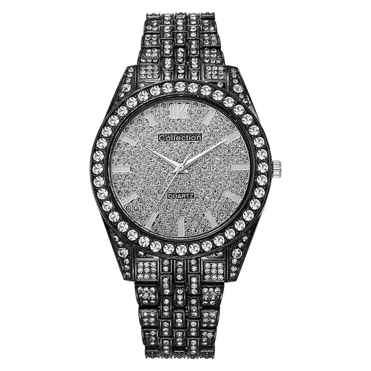 Fashion Trend Starry Quartz Watch Wholesale Black