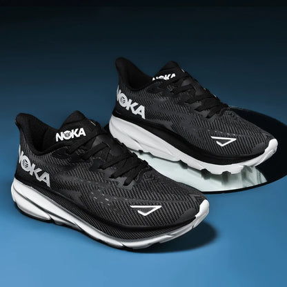 Running Shoes Men Sneakers Marathon Mens Shoes Professional Tennis Race Tranier AirCushion Athletic Sports Shoes Women Footwear A99 black white