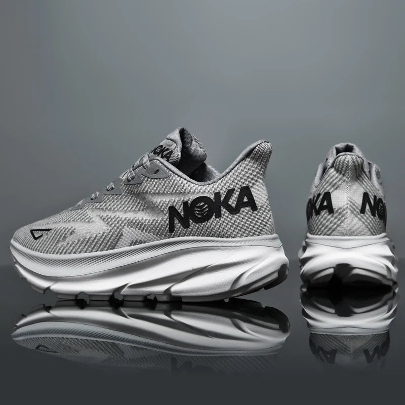 Running Shoes Men Sneakers Marathon Mens Shoes Professional Tennis Race Tranier Cushion Athletic Jogging Shoes Women Footwear A99 grey