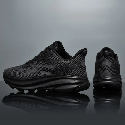 Running Shoes Men Sneakers Marathon Mens Shoes Professional Tennis Race Tranier Cushion Athletic Jogging Shoes Women Footwear A99 all black