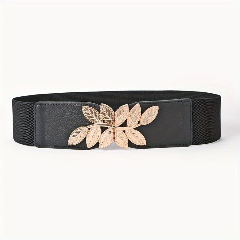 Elegant Retro Metal Buckle Belt Women Model2 75cm