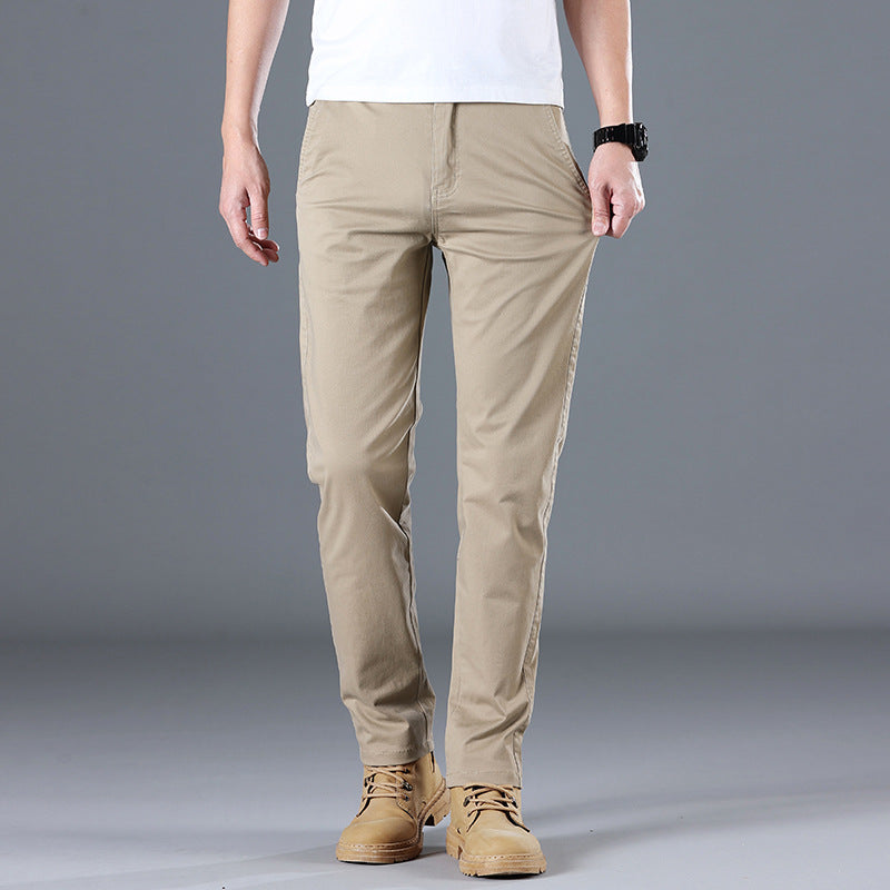 Men's Casual Pants Fashionable And Versatile Khaki