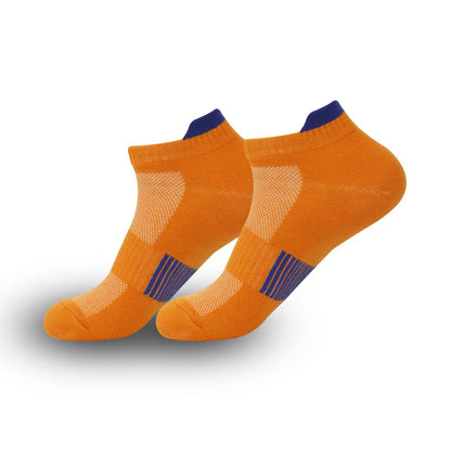 Stretch Socks Outdoor Fitness Running Orange Red