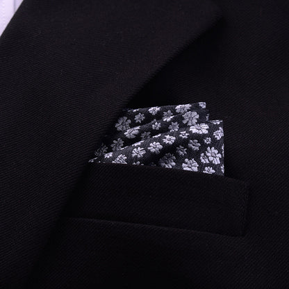 Men's Formal Dress Accessories Business Casual Printing Pocket Square FG09