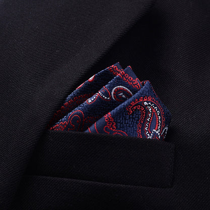 Men's Formal Dress Accessories Business Casual Printing Pocket Square FG32