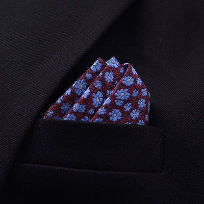Men's Formal Dress Accessories Business Casual Printing Pocket Square FG48