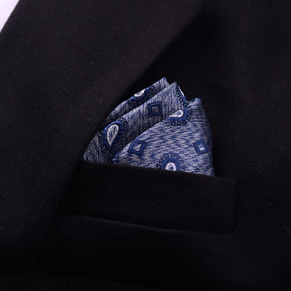 Men's Formal Dress Accessories Business Casual Printing Pocket Square FG15