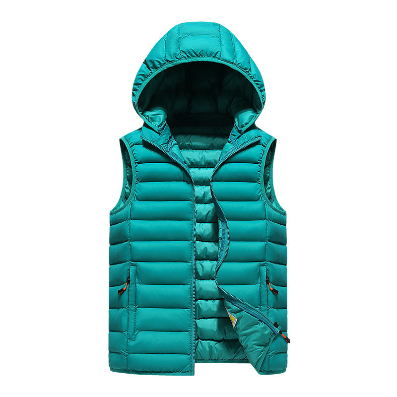 Men's Korean Slim Trendy Vest Emerald